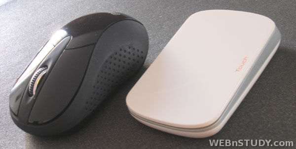 Mouse with buttons and with touch surface - Miš sa dugmićima i sa dodirnom podlogom